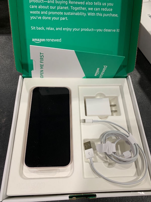 Photo 1 of Apple iPhone 13, 128GB, Pink - Unlocked (Renewed Premium)