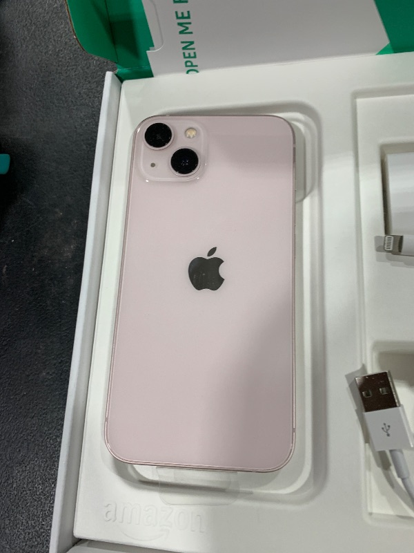 Photo 1 of Apple iPhone 13, 128GB, Pink - Unlocked (Renewed Premium)