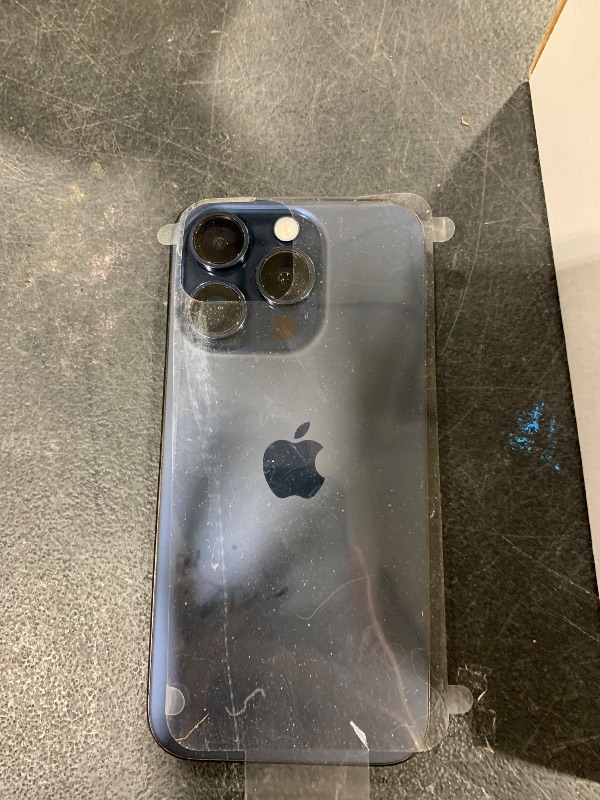 Photo 1 of Apple iPhone 15 Pro, 256GB, Blue Titanium - Unlocked (Renewed)