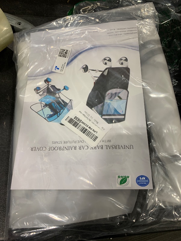 Photo 1 of Stroller Rain Cover,Universal Stroller Accessory,Waterproof, Windproof Protection,Protect from Dust Snow,Baby Travel Weather Shield