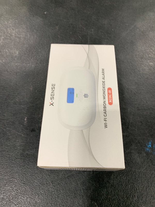 Photo 1 of X-Sense Smart Carbon Monoxide Detector XC0C-iR, Silence via App, CO Alarm with LCD Digital Display, Carbon Monoxide Alarm with Replaceable Battery, 1-Pack