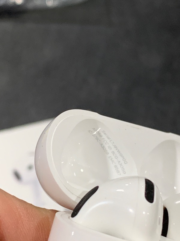 Photo 1 of Apple AirPods 4 Wireless Earbuds, Bluetooth Headphones, with Active Noise Cancellation, Adaptive Audio, Transparency Mode, Personalized Spatial Audio, USB-C Charging Case, Wireless Charging, H2 Chip