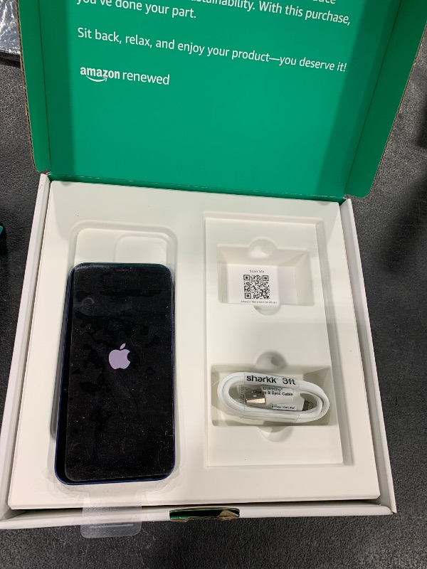 Photo 1 of Apple iPhone 12 Mini, 64GB, Blue - Unlocked (Renewed Premium)