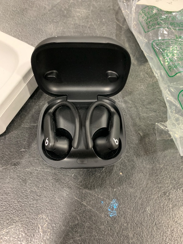 Photo 1 of Beats Powerbeats Pro 2 Wireless Bluetooth Earbuds - Noise Cancelling, Heart Rate Monitor, IPX4, Up to 45H Battery & Charging Case, Works with Apple & Android - Jet Black