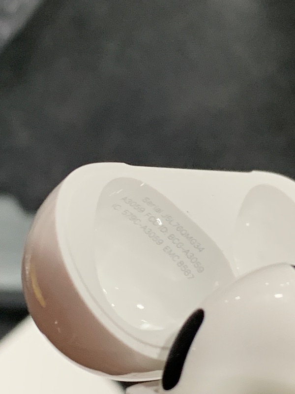 Photo 1 of Apple AirPods 4 Wireless Earbuds, Bluetooth Headphones, with Active Noise Cancellation, Adaptive Audio, Transparency Mode, Personalized Spatial Audio, USB-C Charging Case, Wireless Charging, H2 Chip