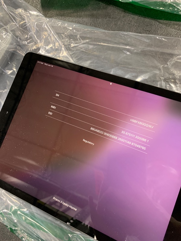 Photo 1 of 2020 Apple iPad 8th Generation (10.2-inch LOCKED 