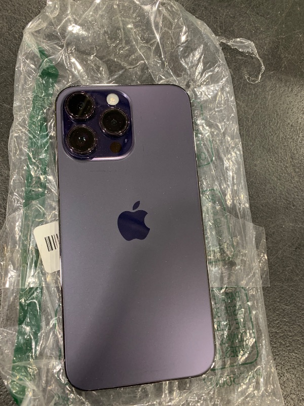Photo 1 of Apple iPhone 14 Pro Max, 256GB, Deep Purple - Unlocked (Renewed Premium)
