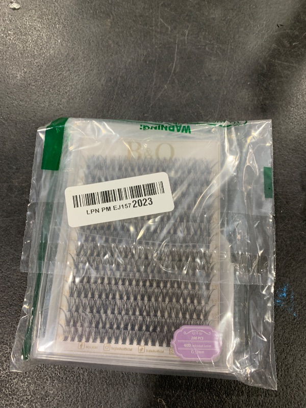 Photo 1 of Lash Clusters 40D-C-13 Individual Lashes 280 Clusters False Eyelash 10D 20D 30D 40D Lash Clusters Extensions Individual Lashes Cluster DIY Eyelash Extensions at Home (40D-C,13MM)