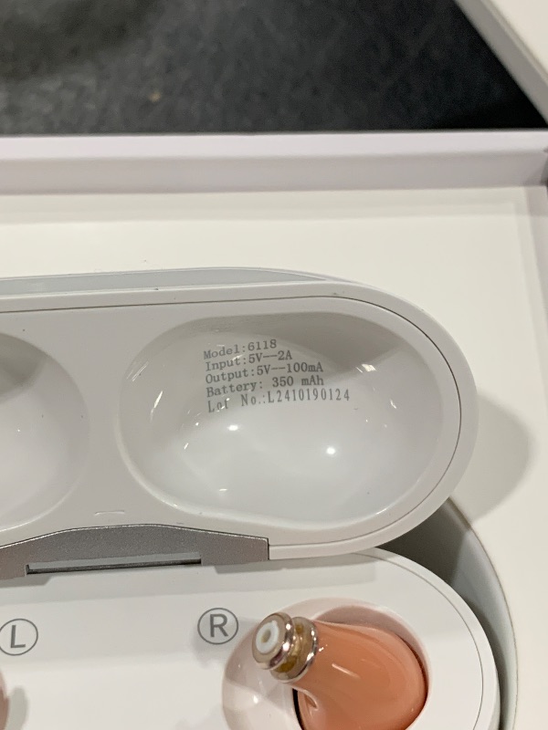 Photo 1 of Rechargeable Digital OTC Hearing Aids for Seniors with Noise Cancellation, 2 Modes & 5-Level Volume Control, Invisible 16-Channel Hearing Amplifiers for Hearing Loss(White)