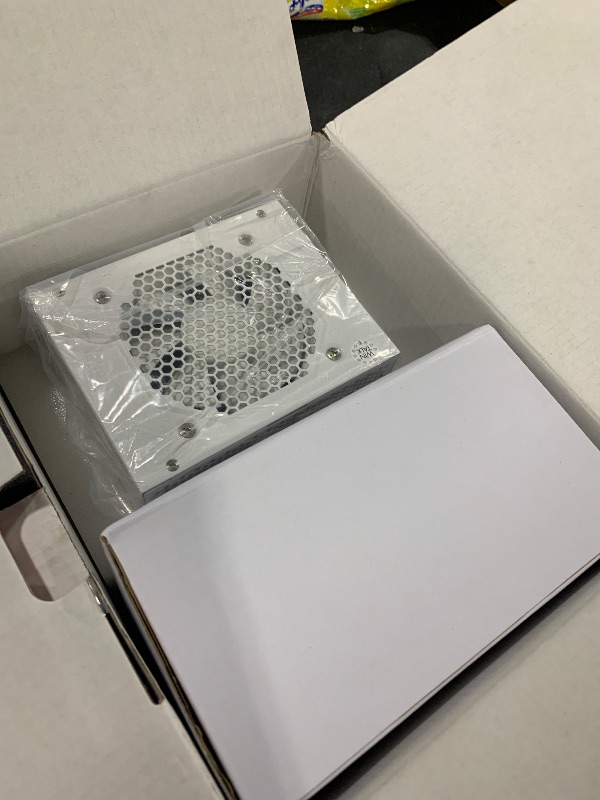Photo 1 of Redragon PSU015 80+ Platium 750 Watt SFX Fully Modular Power Supply, 80 Plus Certified, 100% Japanese Capacitors & Low Noise Smart-ECO 0 RPM Fan, Full Mod Cables w/ATX Compatible Panel, White