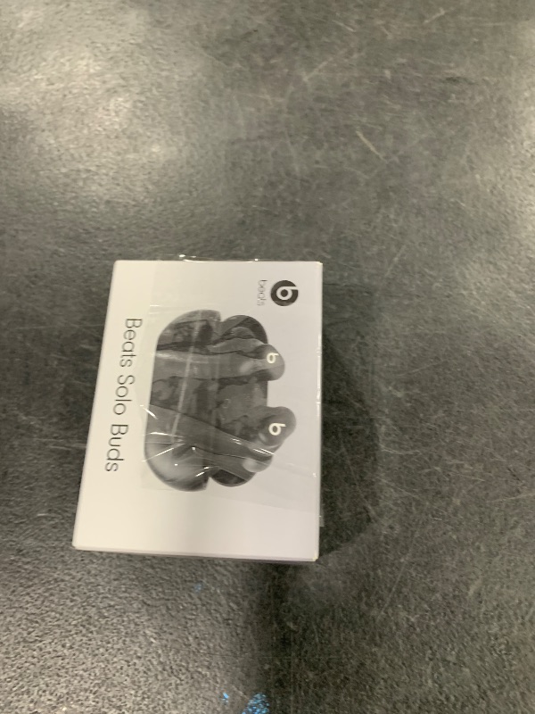 Photo 1 of Beats Solo Buds - Wireless Bluetooth Earbuds | 18 Hours of Battery Life | Apple & Android Compatibility | Built-in Microphone - Matte Black