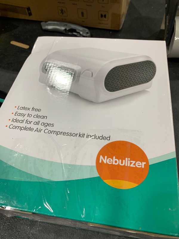 Photo 1 of Nebulizer Machine Personal Compressor Nebuliser Portable Compressor System with Tubing Kits for Home Use