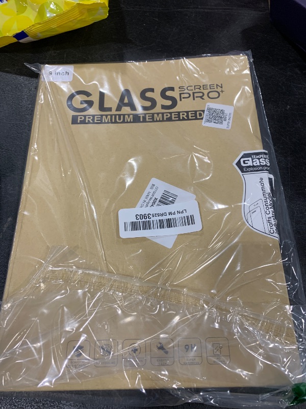 Photo 1 of CFTGIW Navigation Screen Protector Anti Anti Fingerprint Central Control Navigation Tempered Film with Cleaning Kit for Car (9 Inch)