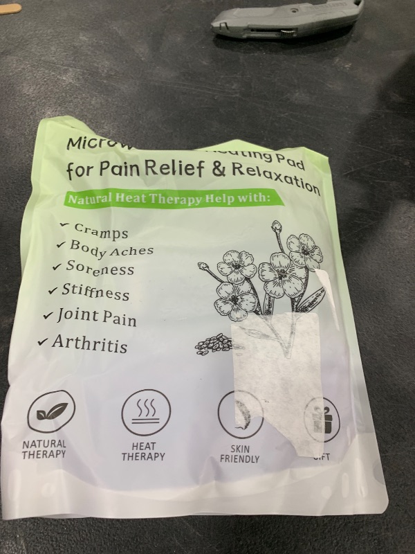 Photo 1 of SuzziPad Heating Pad Microwavable, 6.5x12” Reusable Heat Pads for Discomfort Reduction, Moist Heated Pack, Muscle Ache, Soothing Back, Neck and Shoulder Fatigue, Warmer Hot Packs (Purple)