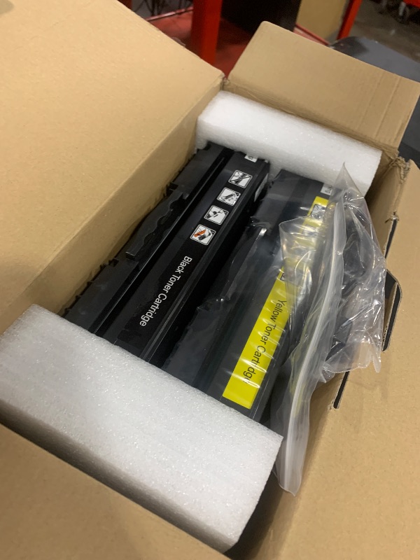 Photo 1 of 218X Toner Cartridge 4 Pack Compatible for HP 218X W2180X 218A W2180A HP Color Laserjet Pro MFP 3301fdw 3201dw 3301sdw 3301cdw 3201 3301 Series Printer Ink Laser All-in-One Scanner Black (No Chip)