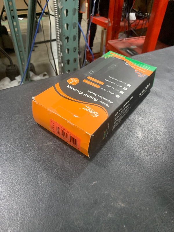 Photo 1 of hygger Ceramic Submersible Aquarium Heater, New Explosion-Proof Fish Tank Water Heater with External Temp Controller Auto Thermostat Heater for Saltwater Freshwater (100W for 5~20 Gallon)