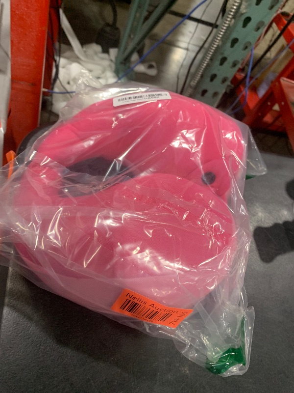 Photo 1 of INFANZIA Kids Chin Supporting Travel Neck Pillow, Helps Support Head and Neck, Comfortably Designed for Head, Neck, and Chin Support - Gifts for Toddler/Child/Kids, Pink