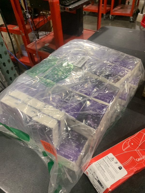 Photo 1 of 100 Packs Memorial Facial Tissues Those We Love Don't Go Away Inspirational Poem Pocket Tissues 3 Ply Napkins Packs Funerals Wedding Supplies for Family Relatives Guests, 700 Sheets(Purple)