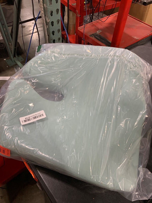 Photo 1 of C CUSHION LAB Patented Pressure Relief Seat Cushion for Long Sitting Hours on Office/Home Chair, Car, Wheelchair - Extra-Dense Memory Foam for Hip, Tailbone, Coccyx, Sciatica - Wellness Green