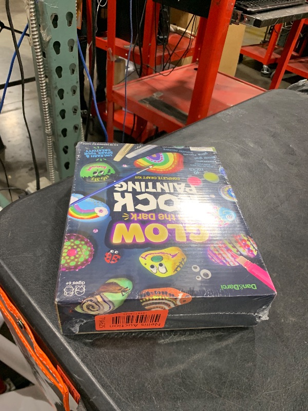 Photo 1 of Dan&Darci Kids Rock Painting Kit - Glow in The Dark - Arts & Crafts Gifts for Boys and Girls Ages 6-12 - Craft Activities Kits - Creative Art Toys for 6, 7, 8, 9, 10, 11 & 12 Year Old Kid