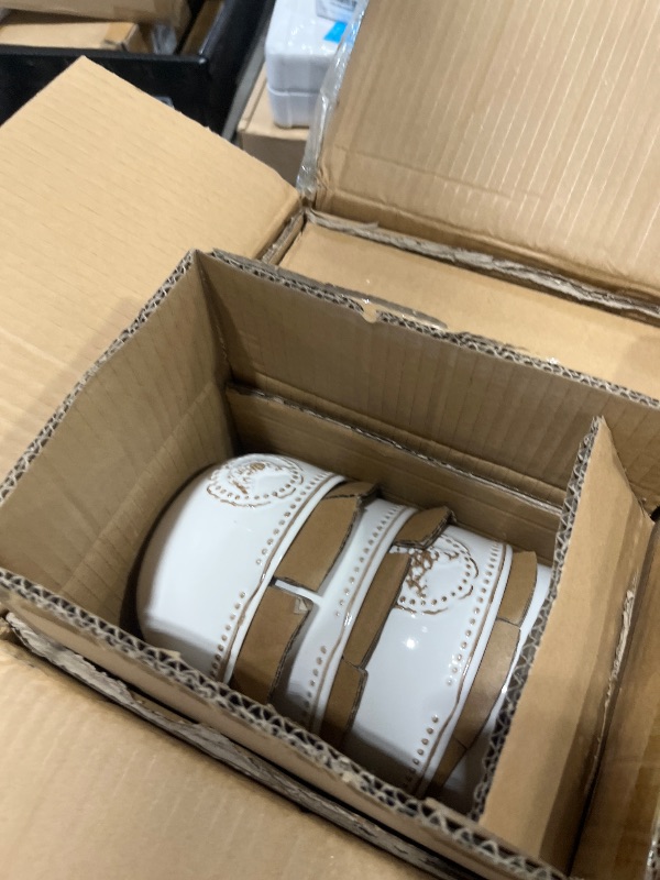 Photo 1 of Farmhouse Hen Dinnerware Set - 16 Piece
