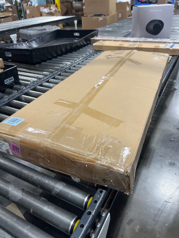 Photo 1 of Treesland 55 Inch Computer Desk with Storage Shelves, L Shaped Desk with Storage, Corner Desk with Storage, Home Office Desks, Bookshelf Desk, Writing Study Desk for Bedroom, Black V