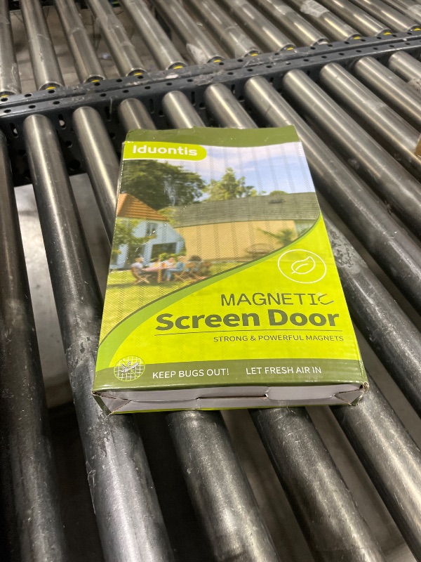 Photo 1 of Magnetic Screen Door - Fit for Door Size:36 x 82 Inch, Screen Itself Size:38"x83", Hands Free Mesh Partition,Heavy Duty Curtain Keeps Bugs Out, Frame Hook & Loop, Pet and Kid Friendly