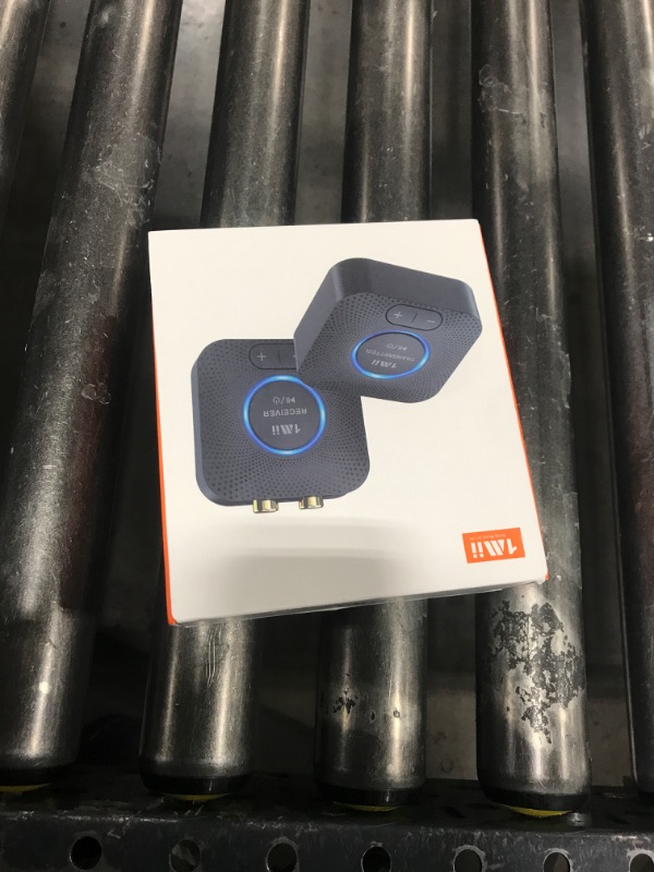 Photo 1 of 1Mii 2.4GHz Wireless Audio Transmitter Receiver Set for TV, 260Ft/80M Long Range 25ms Low Latency with AUX RCA in/Out,Wireless Audio Adapter for TV PC Powered Speaker Amplifier Soundbar