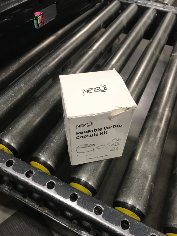 Photo 1 of Nessus Reusable Kit for Nespresso Pods Vertuo, [ALSeal EZ FIT] for Reusable Nespresso Vertuo Pods with 100 Pcs Aluminum Foil Seal Lid, Holder, Brush, Refillable Coffee Pod, Vertuo Next Capsule Machine
