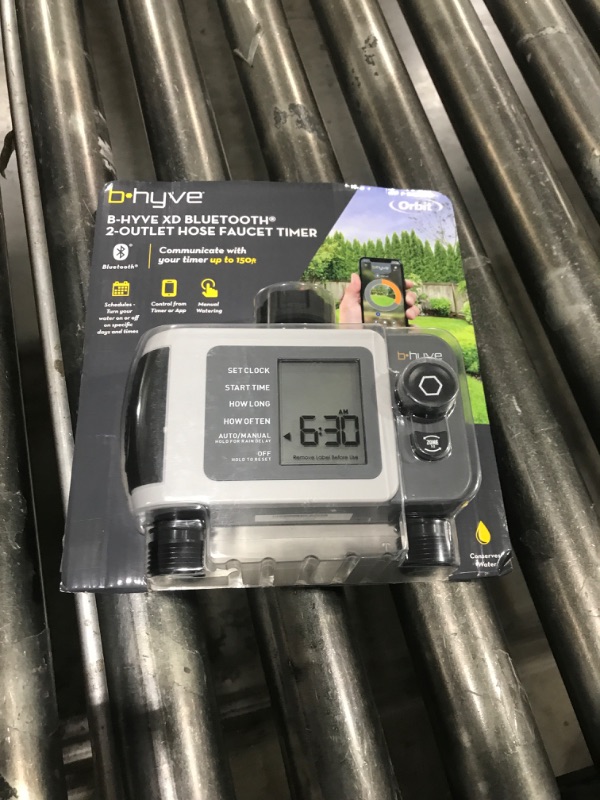 Photo 1 of Orbit 24632 B-hyve XD 2-Port Smart Hose Watering Timer