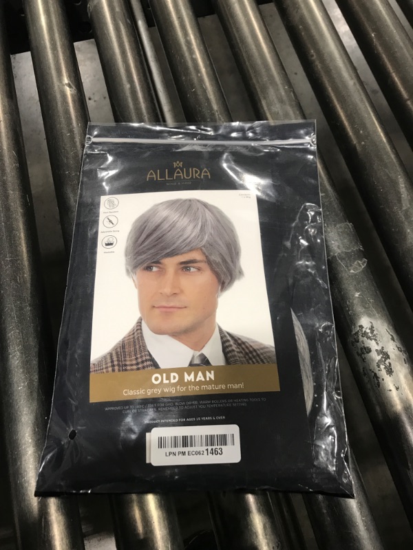 Photo 1 of Old Man Costume - Silver Gray Wig for Kids and Adults