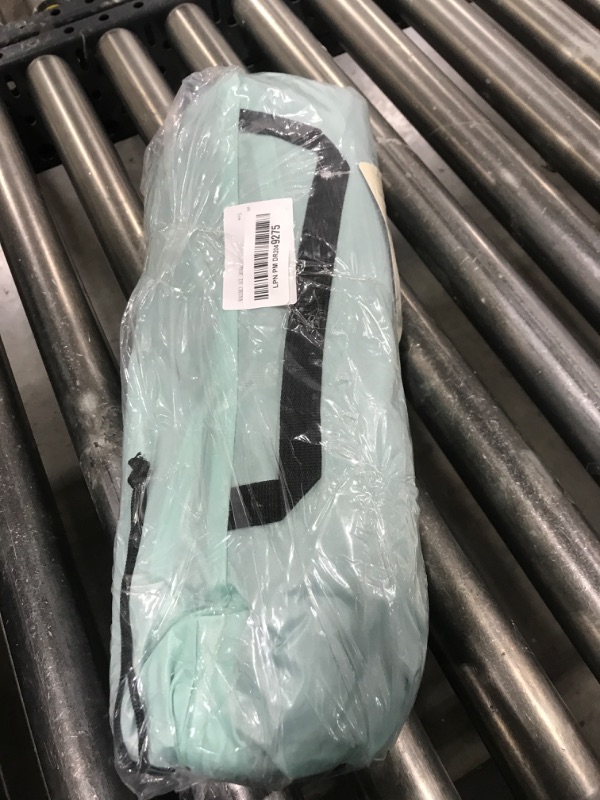 Photo 1 of WhiteFang Beach Tent Anti-UV Portable Sun Shade Shelter for 3 Person, Extendable Floor with 3 Ventilating Mesh Windows Plus Carrying Bag, Stakes and Guy Lines (Mint Green)