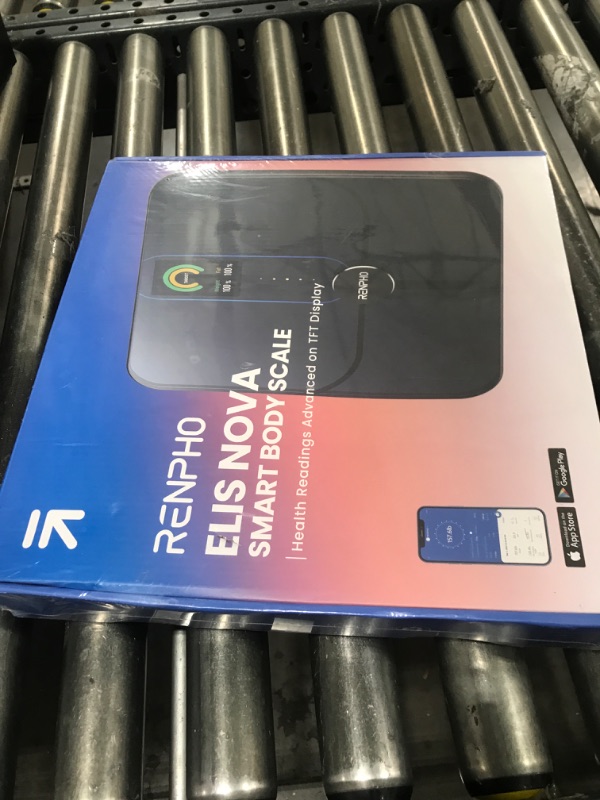Photo 1 of RENPHO Smart Scale, Body Fat Scale with TFT LCD, FSA HSA Eligible Scale for Body Weight with 18 Metrics, Wi-Fi Scale with BMI, Body Fat, Muscle Mass, Rechargeable, Elis Nova