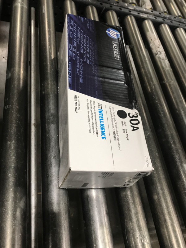 Photo 1 of HP 30A Black Toner Cartridge | Works with HP LaserJet Pro M203 Series, HP LaserJet Pro MFP M227 Series | CF230A
