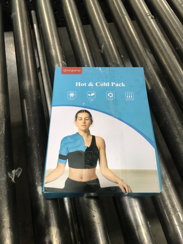 Photo 1 of Comfytemp Shoulder Ice Pack Rotator Cuff Cold Therapy Wrap, FSA HSA Eligible, Ice Packs for Injuries Reusable Gel, Instant Compression for Shoulder Pain Relief, Surgery Recovery Gifts (Large)
