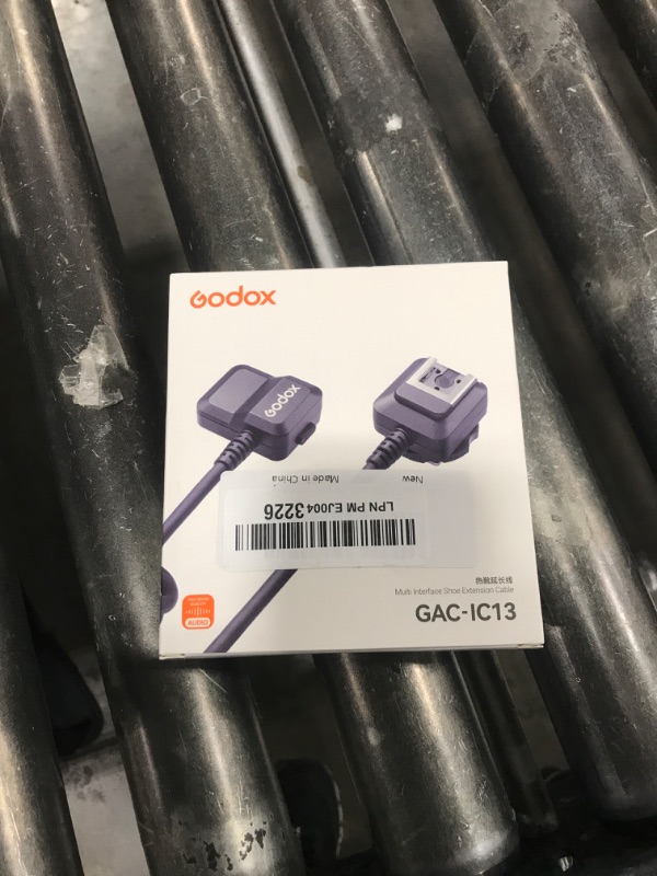 Photo 1 of Godox GAC-IC13 Multi Interface Shoe Extension Cable for Sony Camera, 50CM Hot Shoe Adapter for Microphone Professional Audio Connectivity