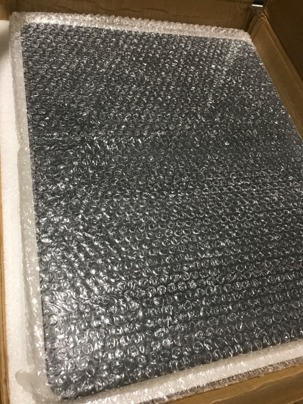 Photo 1 of Diflart Natural Stone Cuttings Board for Kitchen, 16x20 Inch, Black, Granite Pastry Slab Large with Non-Slip Feet for Cheese, Charcuterie, Dough, Chocolate, Pack of 1 Piece