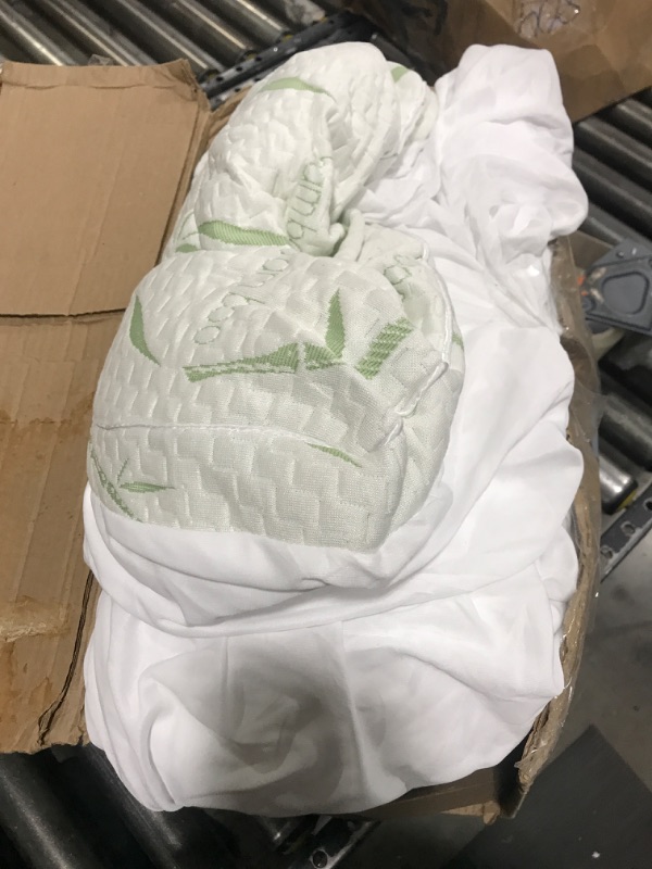 Photo 1 of LIANLAM Bambu Mattress Topper Full,1000 GSM Cooling Mattress Pad,2In Extra Thick Pillow Top Mattress Topper for Back Pain,Soft Mattress Protector Cover with 8"-18" Deep Pocket(54"x75")
