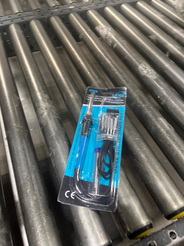 Photo 1 of LDK Soldering Iron Kit Electric 60W 110V Adjustable Temperature Soldering Gun Welding Tools, 5pcs Replacement Tips and Solder Wire (Basic)