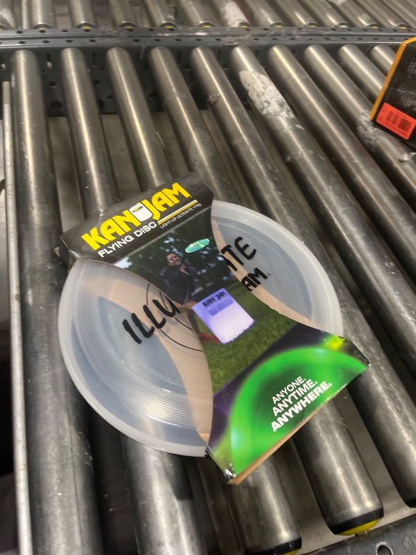 Photo 1 of Kan Jam Ultimate Disc Golf Frisbee - Official Size Disc Golf Disc with Light Up Frisbee Options for Outdoor Games