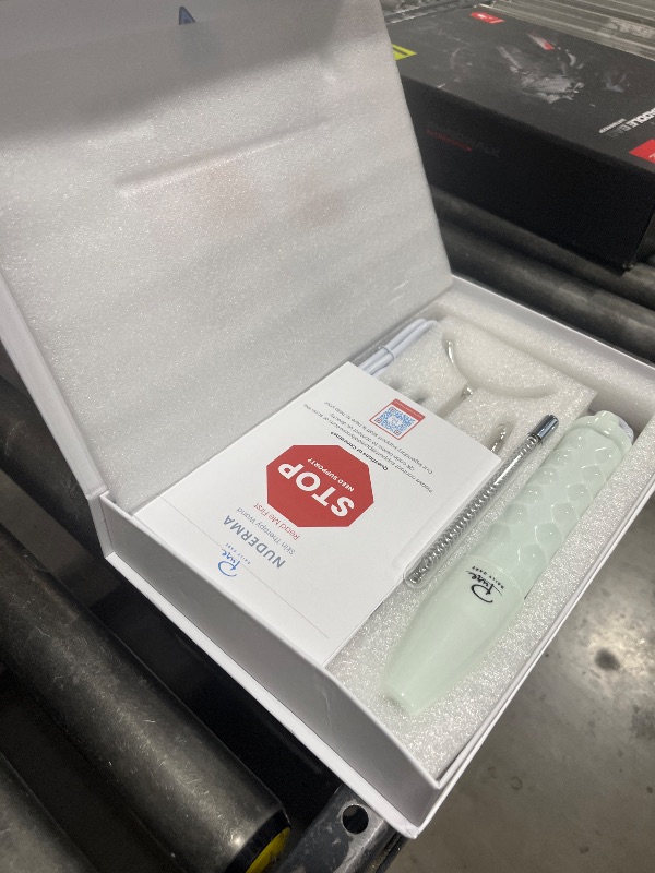 Photo 1 of NuDerma Clinical Skin Therapy Wand - Portable Skin Therapy Machine w 6 Fusion Neon + Argon Wands – Anti Aging - Clarifying - Skin Tightening & Radiance - Wrinkle Reducing