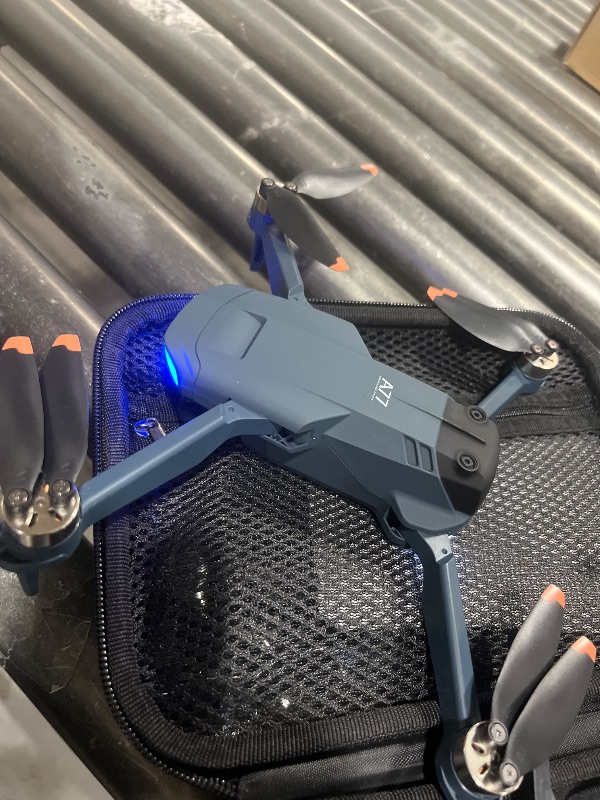 Photo 1 of 2650 ft Long Range Super Enduring Brushless Motor Drone with 84 Mins Super Long Flight Time, Drone with 4K HD Camera for Beginners, CHUBORY A77 WiFi FPV Quadcopter, Follow Me, Auto Hover, 3 Batteries
