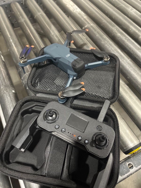 Photo 1 of 2650 ft Long Range Super Enduring Brushless Motor Drone with 84 Mins Super Long Flight Time, Drone with 4K HD Camera for Beginners, CHUBORY A77 WiFi FPV Quadcopter, Follow Me, Auto Hover, 3 Batteries
