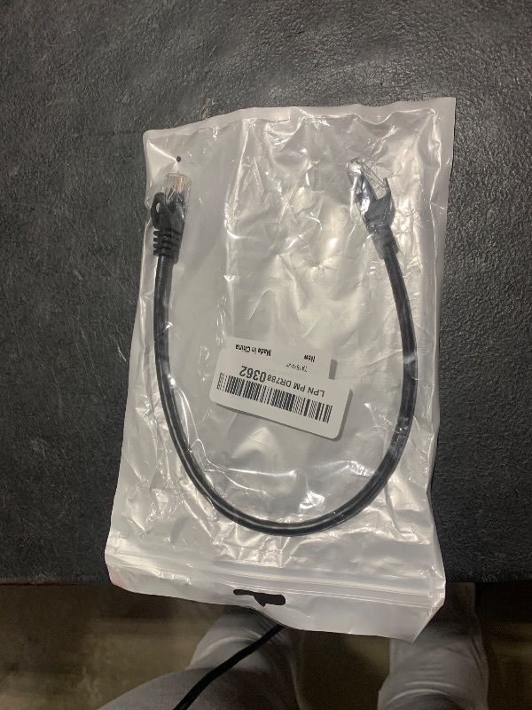 Photo 1 of ApoJodly Cat6 Ethernet Cable 1FT 2-Pack, Short Patch Cable 1 Foot Cord (Cat 6 Cable, Internet RJ45 Cable, Network Cable) 10Gbps for Gaming, Patch Panel, Cable Management, Router, Modem