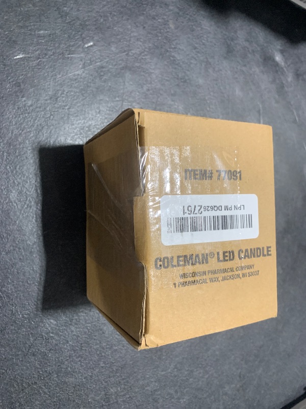 Photo 1 of Coleman Color Changing LED Citronella Outdoor Citronella Scented Candle - 25-Hour Burn Time - Perfect for Camping, Patio Tables, Picnics and Outdoor Activities - 8 oz