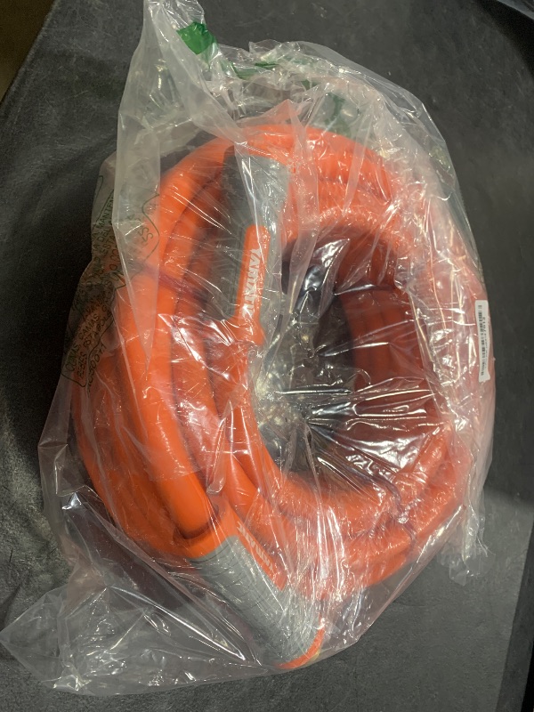 Photo 1 of YAMATIC Heavy Duty Garden Hose 5/8 in x 50 ft with Swivel Fitting, Super Flexible Water Hose, All-weather, Lightweight, Burst 600 PSI