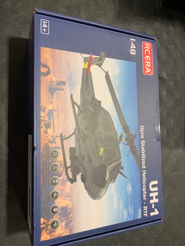 Photo 1 of Ssccgym 315MM UH-1 Remote Control Helicopter Aircraft for Adults Expert 6CH C032 RC Heli Maintain Altitude Brushless Motor/Optical Flow Positioning/Fly Upside Down 3D Rolling (RTF Yellow 2Battery)