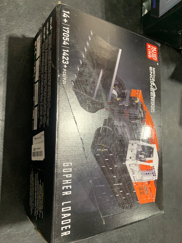 Photo 1 of Mould King 17054 Pneumatic Front Loader Building Sets, MOC Gopher Loader Engineering Vehicle Model with APP/Remote Control, Gift for Kids Age 8+/Adult Collections Enthusiasts (1423+ Pieces)