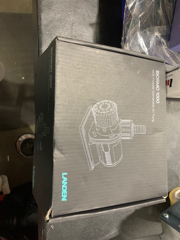 Photo 1 of LANDEN BIOSMO 1000 DC Sine Wave Water Pump Return Pump 1000L/H(264GPH) High Performance Aquarium Cleaning Ultra Quiet Operation 3-9W 3 Modes Control Ideal for 25-53 Gallon Fish Tanks, Ponds, Fountains