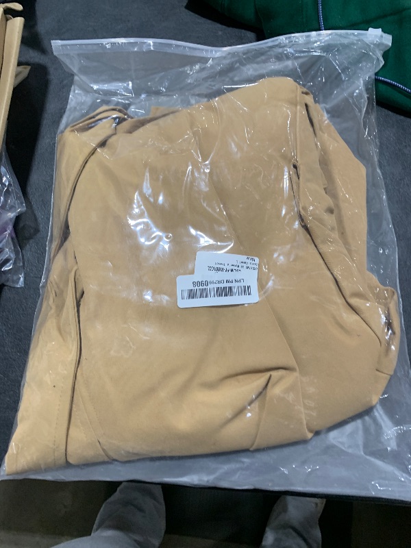 Photo 1 of CREATMO US Women'S Long Windbreaker Hooded Light Jacket Active Anoraks Camel L